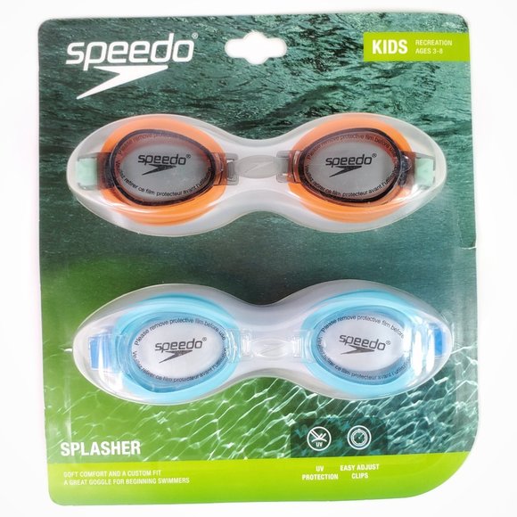 Speedo Other - SOLD Speedo 2-Pack Splasher Swim Goggles Kids